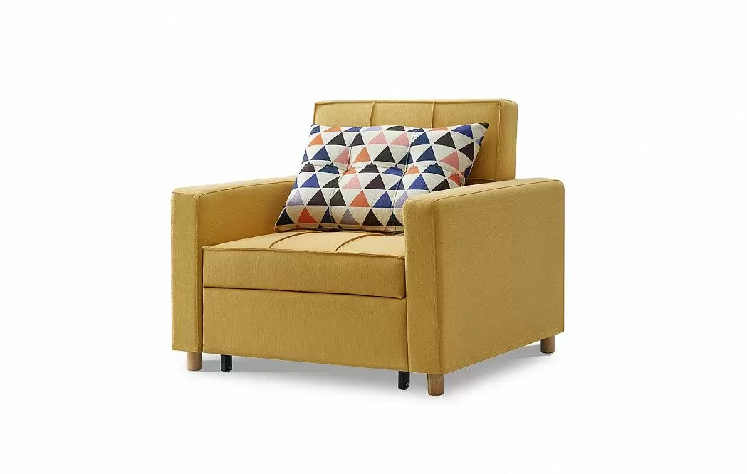 Комплект мягкой мебели Scandinavia, желтый - фото 29