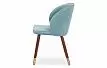 Стул Belle, голубой велюр