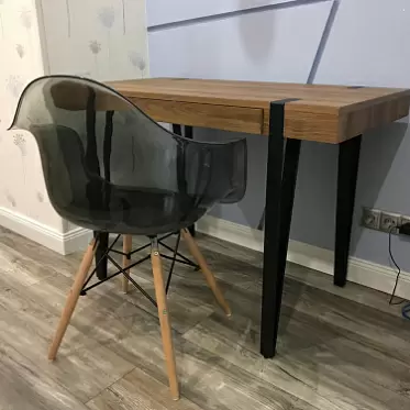 Стол письменный Project, орех/черный IMG-20190923-WA0012