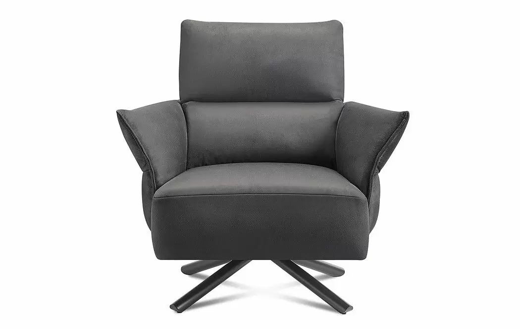 Кресло и оттоманка Wendy, графит - фото 3