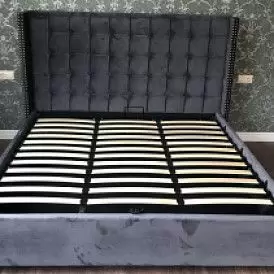 Кровать с подъемным механизмом Vivien 160x200, бежевый