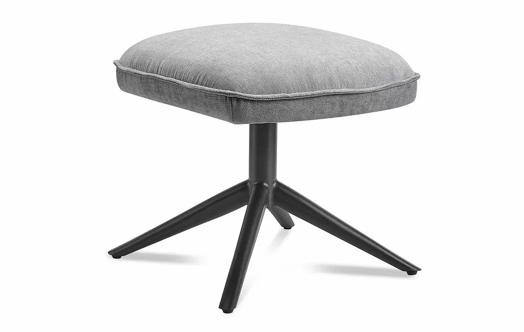 Кресло и оттоманка Lucille, серый - фото 18