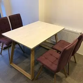 Стол Norfolk + 4 стула Angela