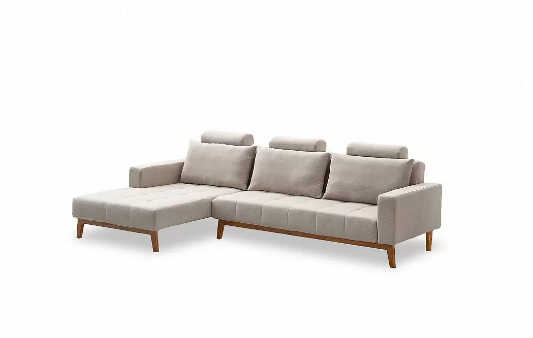 Диван-кровать Summer угловой (левый), бежевый - фото 3