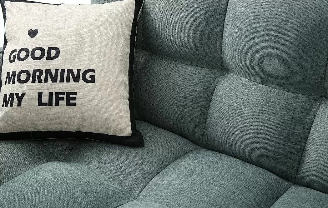 Диван-кровать Madrid, зеленый/золотые ножки - фото 7