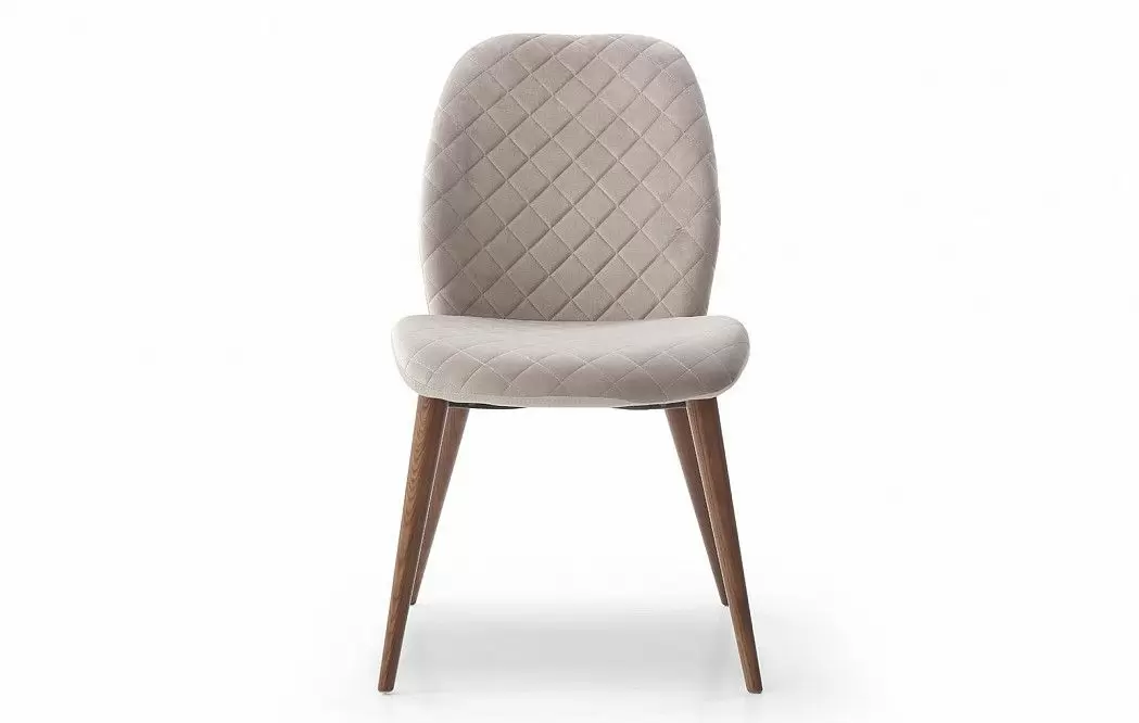 Стул Berta, бежевый/орех - фото 9