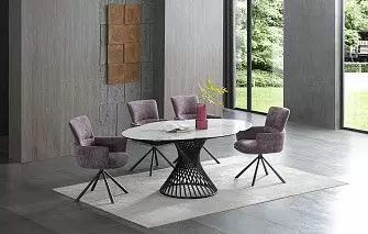 Стол Tornado + 4 стула Gregory