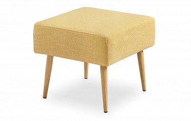 Пуф квадратный Hedwig, желтый