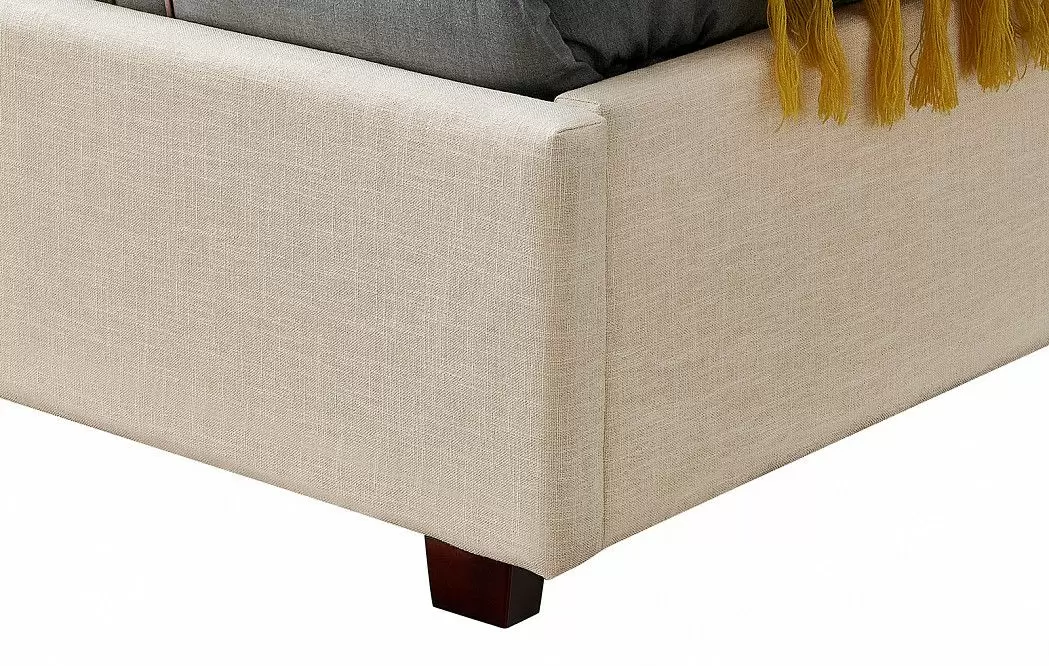 Кровать с подъемным механизмом Vivien 160x200, бежевый - фото 8