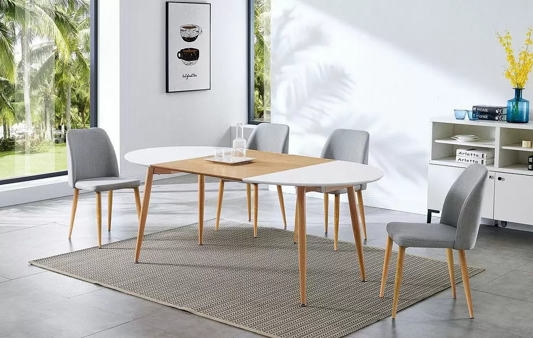 Стул Ronald, серый/дерево - фото 2