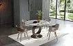 Стол Oasis + 4 песочных стула Jody