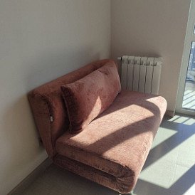 Диван-кровать Rosy 2-х местный, коричневый