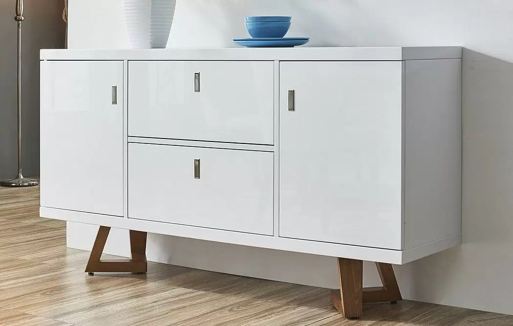 Буфет Avalon, белый/орех - фото 4