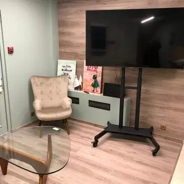 Кресло Hygge, бежевый/орех