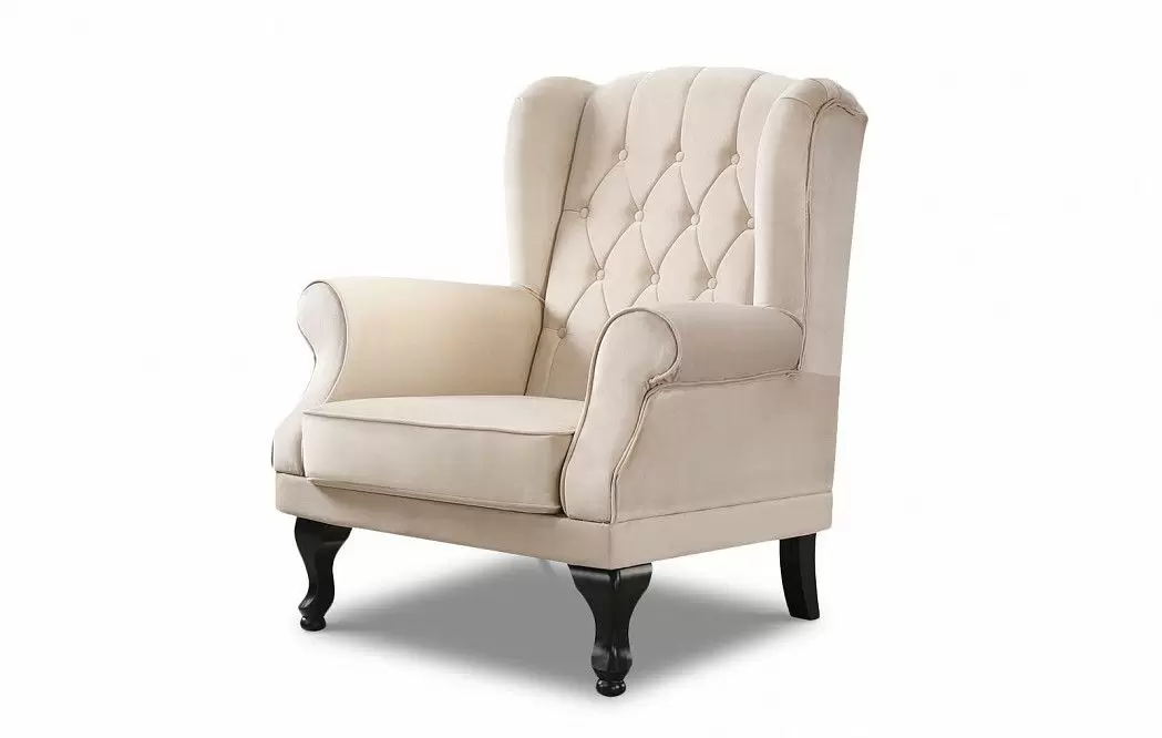 Кресло с банкеткой Lord, светло-бежевый - фото 6