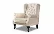 Кресло с банкеткой Lord, светло-бежевый