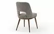 Стул Agata, серо-коричневый/орех