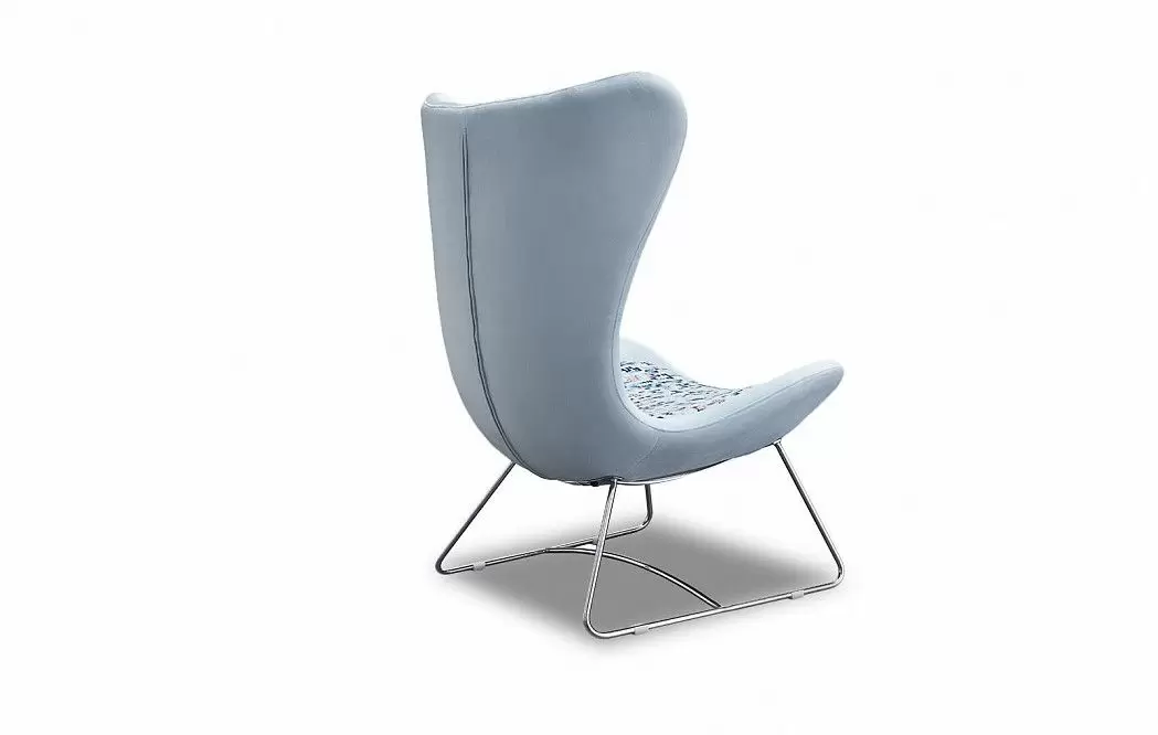 Кресло Weekend I, голубой/рисунок - фото 9