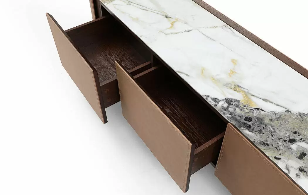 Стол Oasis + 4 серо-коричневых стула Agata - фото 25