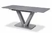 Стол раскладной Naomi 140-180, серый