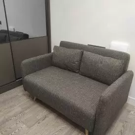 Диван-кровать Cardiff, коричневый меланж