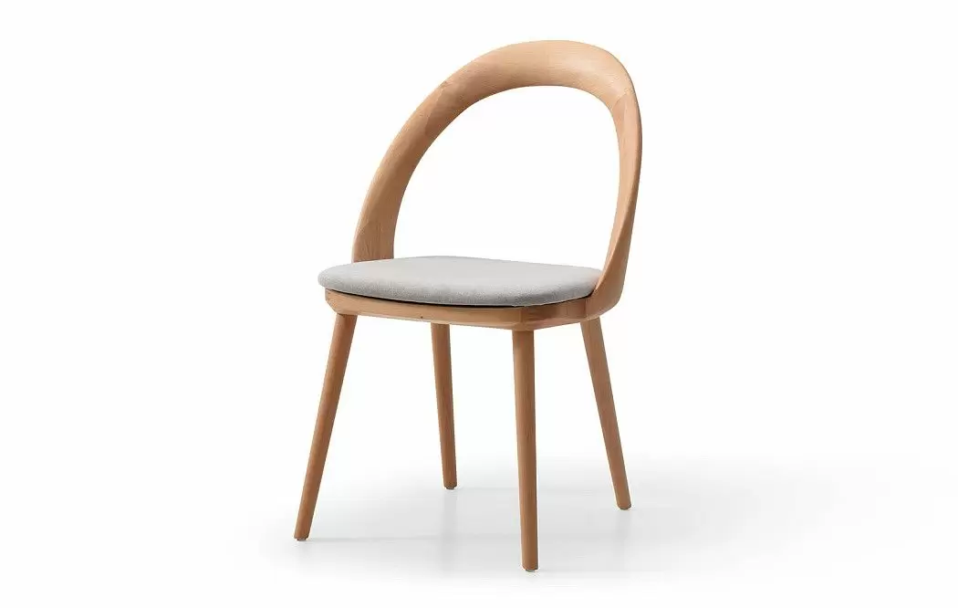 Стул April, серый/бук - фото 5