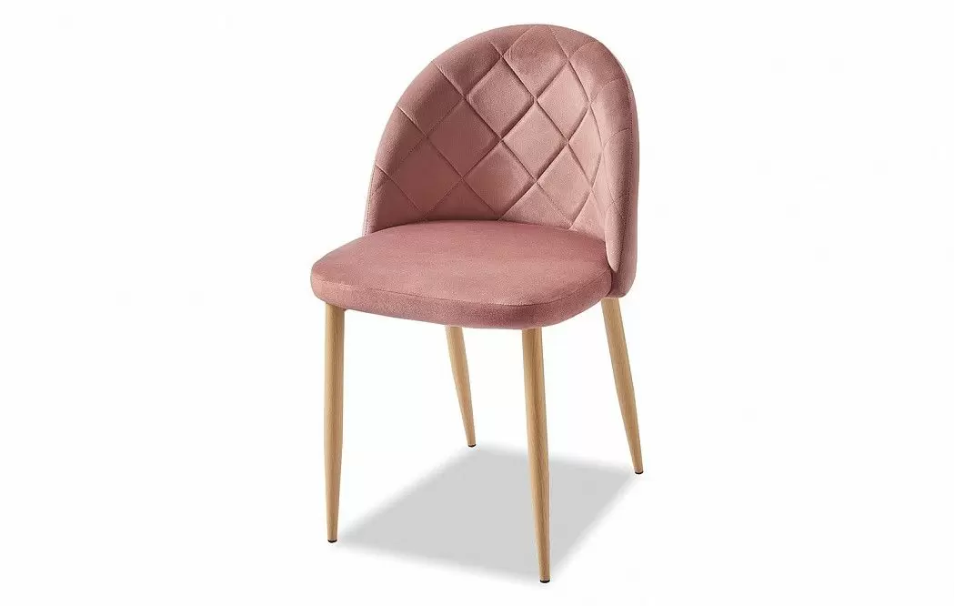 Стул Jill, коралловый/дерево - фото 6