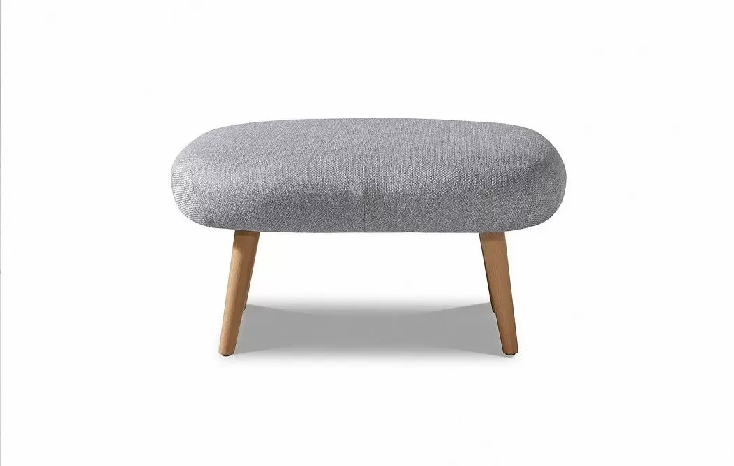 Кресло с банкеткой Joanna, белый/серый - фото 15