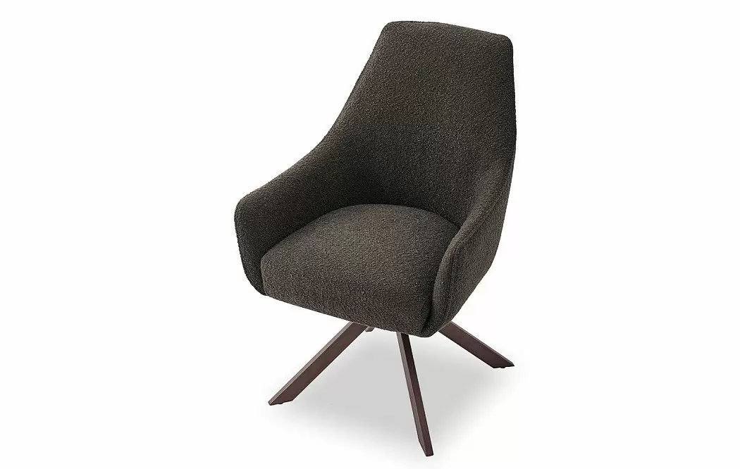 Стул Emma, коричневый/бронза - фото 7