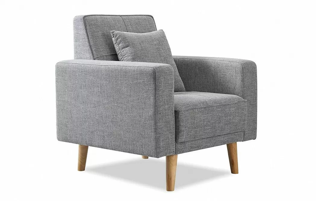 Кресло Scandinavia, серый - фото 5