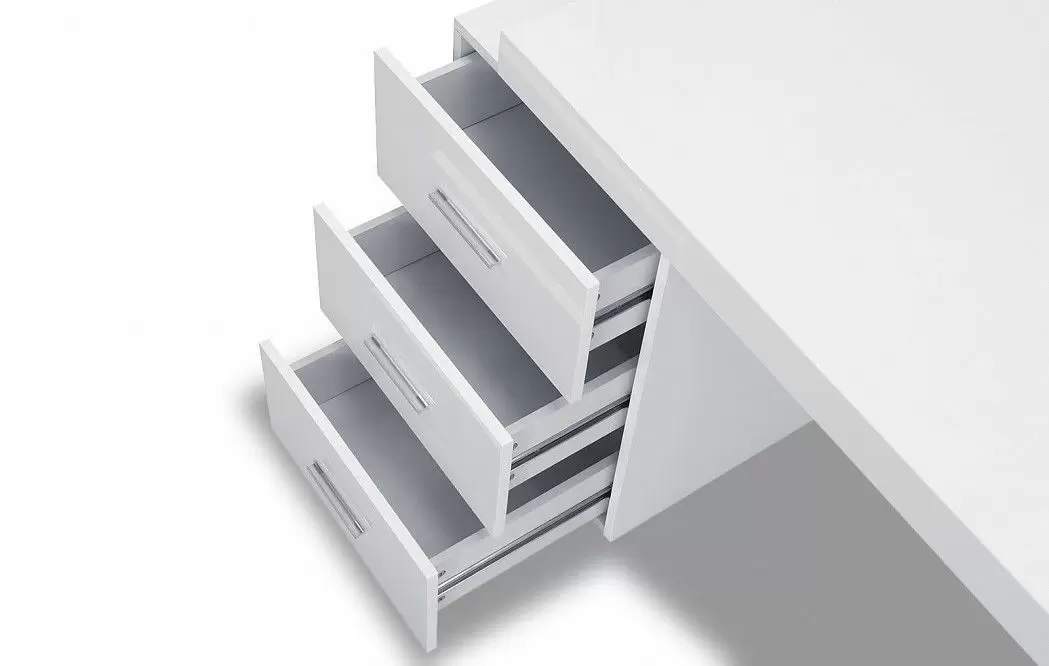 Стол письменный Ashby, белый - фото 10