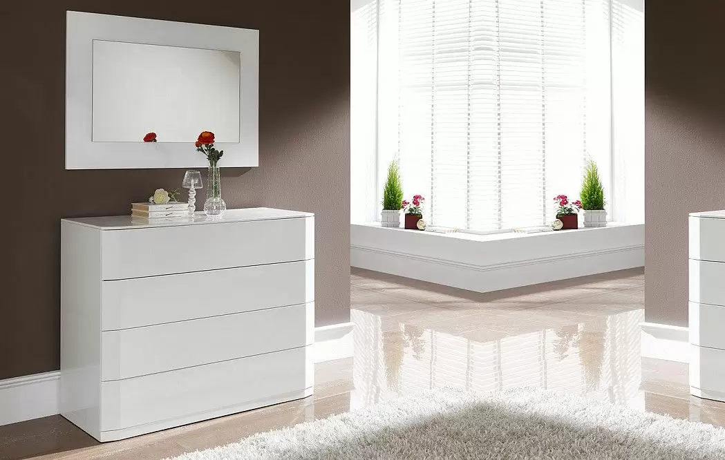 Комплект для спальни 650 VERONICA, светло-серый/бирюзовый - фото 8