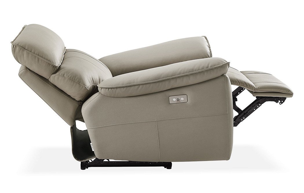 Кресло-реклайнер Allison, песочный - фото 12