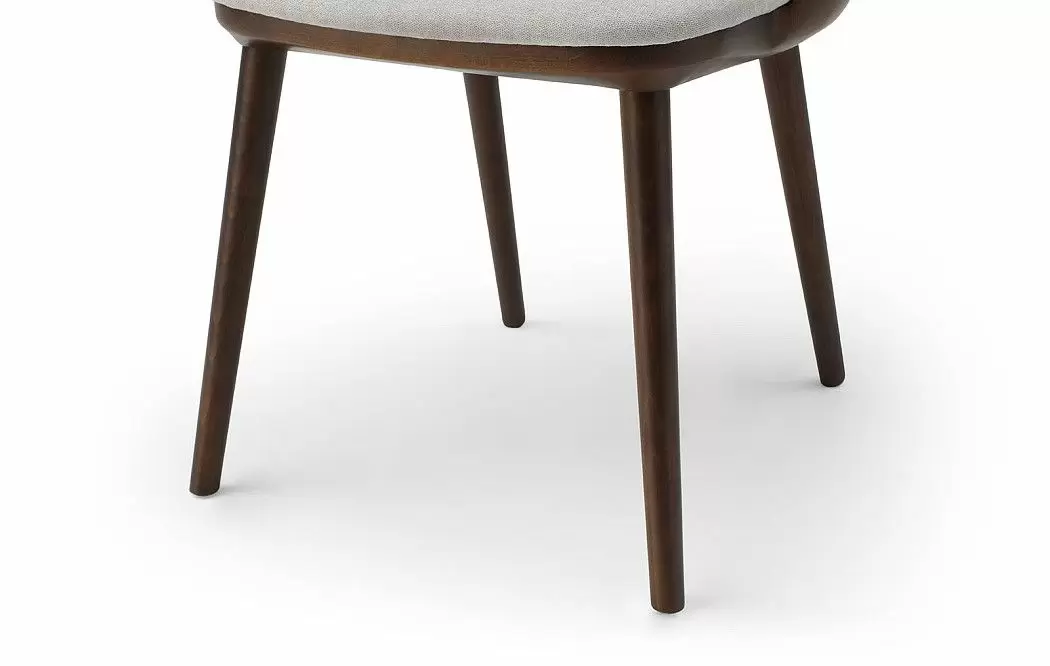 Стул April, серый/орех - фото 6