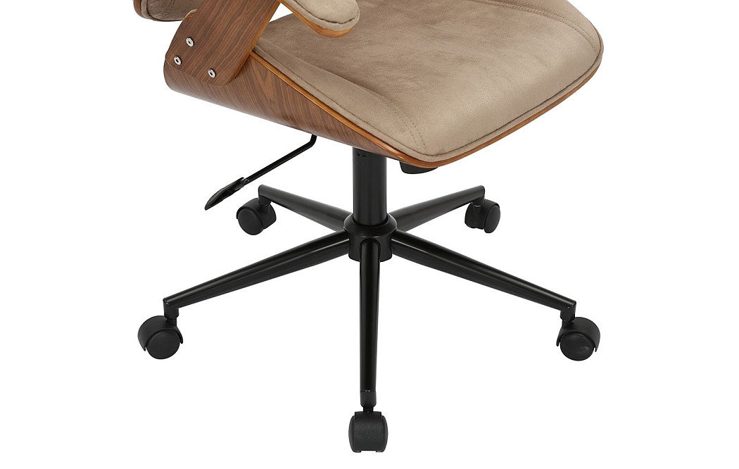 Кресло Benjamin, темно-бежевый/орех - фото 5