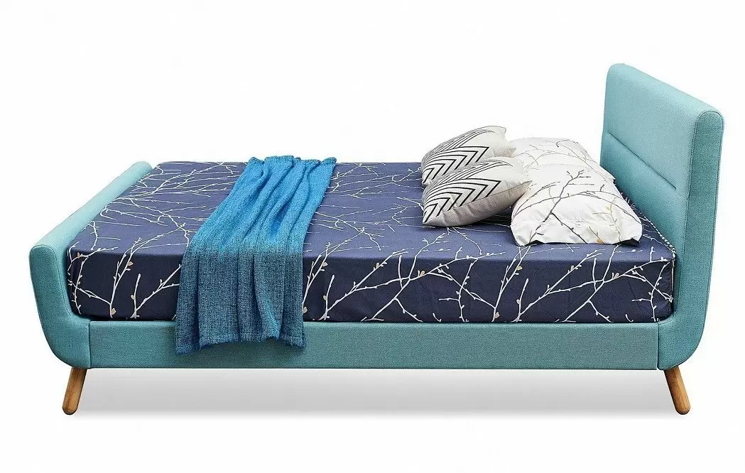 Комплект для спальни Borneo, бирюзовый/орех - фото 6