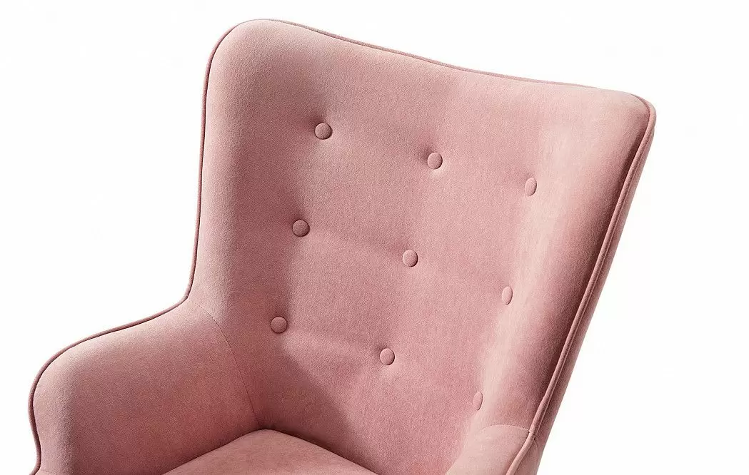 Кресло Hygge, коралловый/орех - фото 7