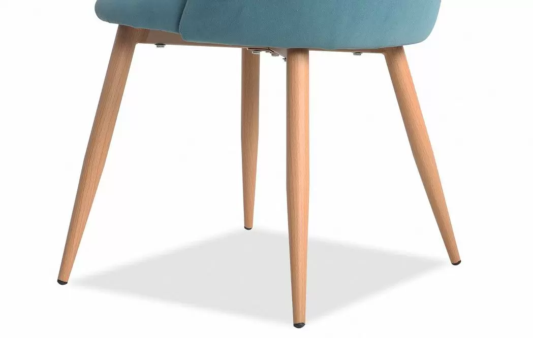 Стул Angela, бирюзовый/дерево - фото 7