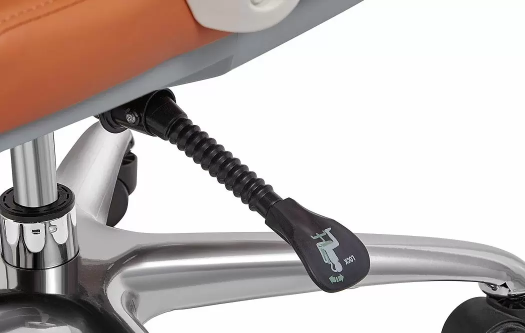 Кресло Level, кремовый/оранжевый - фото 9