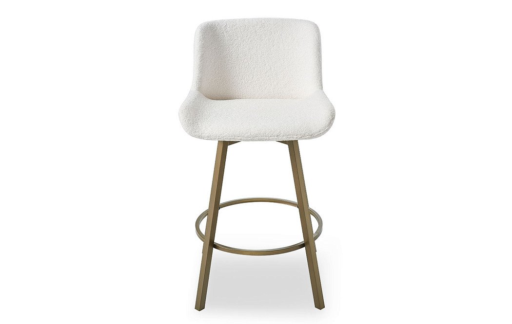 Стул барный Jasmin (76), кремовый/медь - фото 3