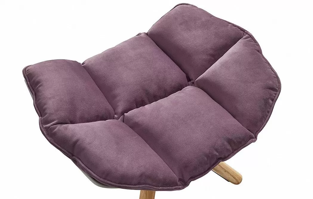 Оттоманка в стиле Husk, лиловый - фото 4