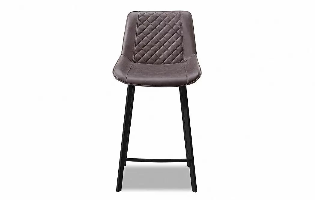 Стул полубарный Trix (65), темно-кофейный/черный - фото 6