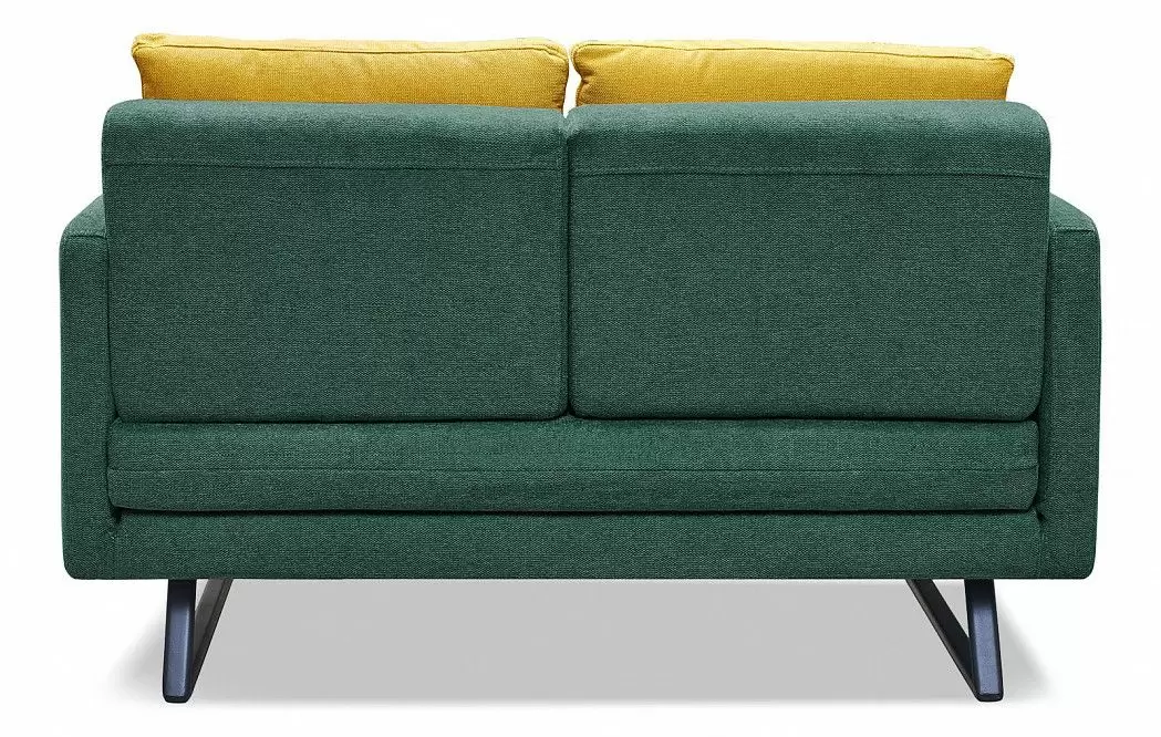Диван-кровать Juliet, темно-зеленый/желтый - фото 9
