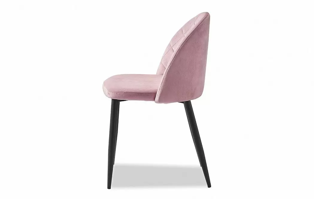 Стул Jill, розовый/черный - фото 9