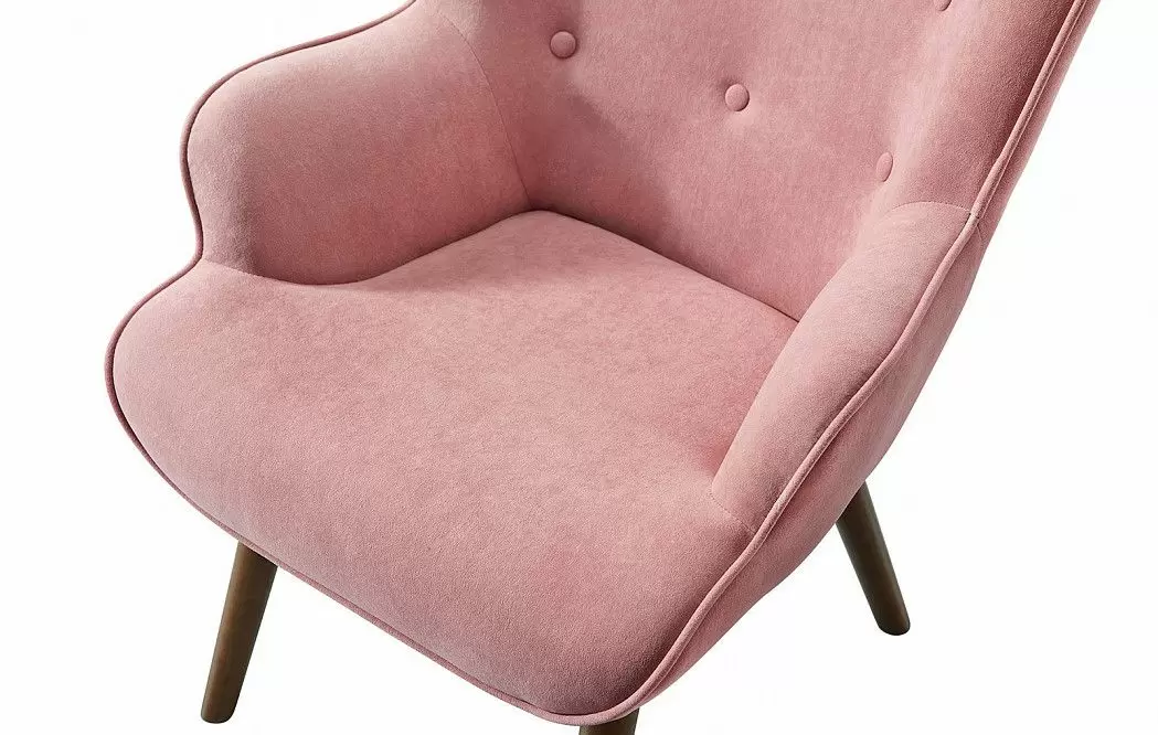 Кресло Hygge, коралловый/орех - фото 8