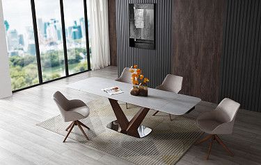 Стол Veronica + 4 стула Sheryl