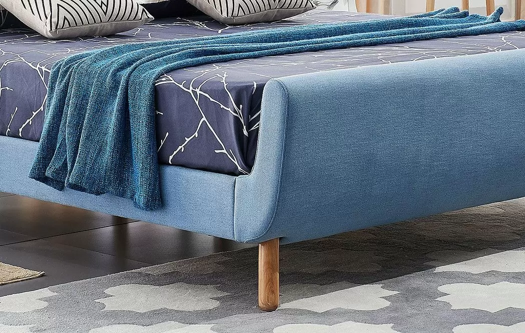 Кровать Borneo 160х200, синий - фото 3