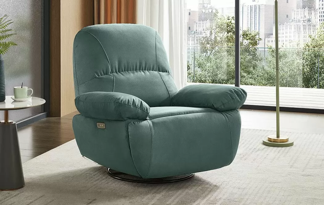 Кресло-реклайнер Beverly, темно-бирюзовый