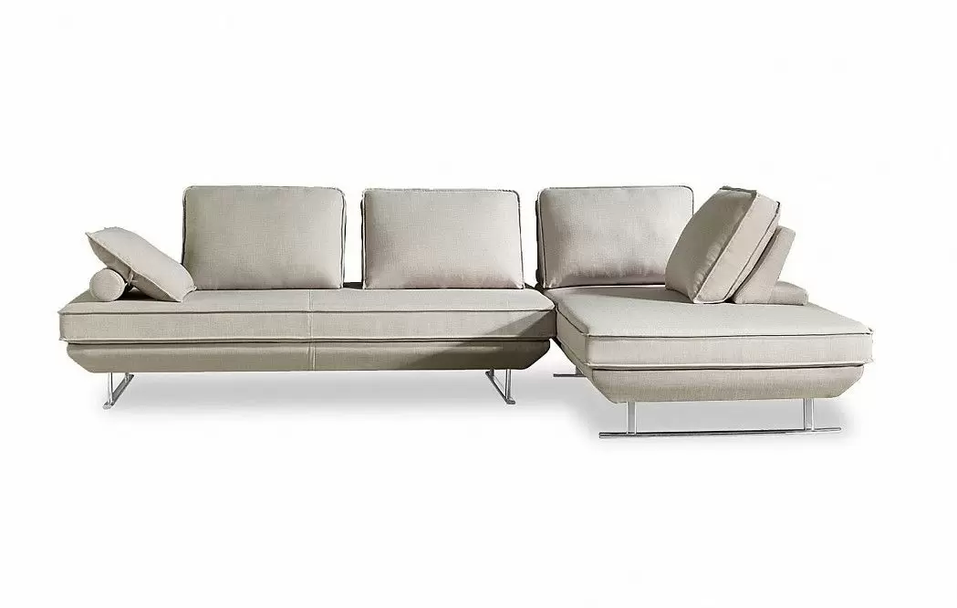 Диван-трансформер Bergamo угловой, бежевый - фото 6