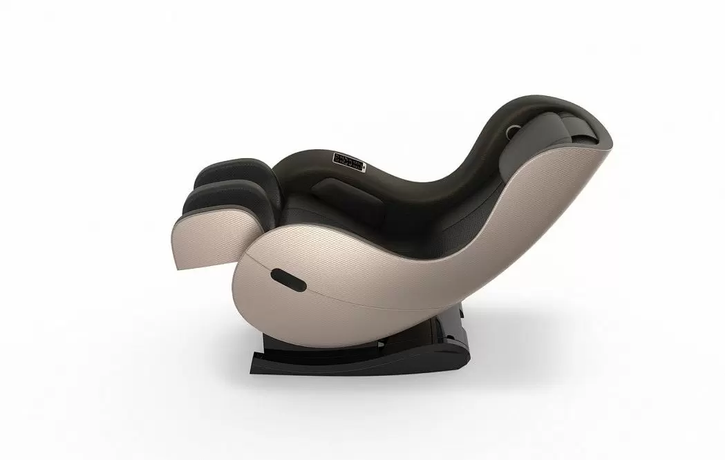 Массажное кресло Smart Relax Super-Slim, бежевый/коричневый - фото 2